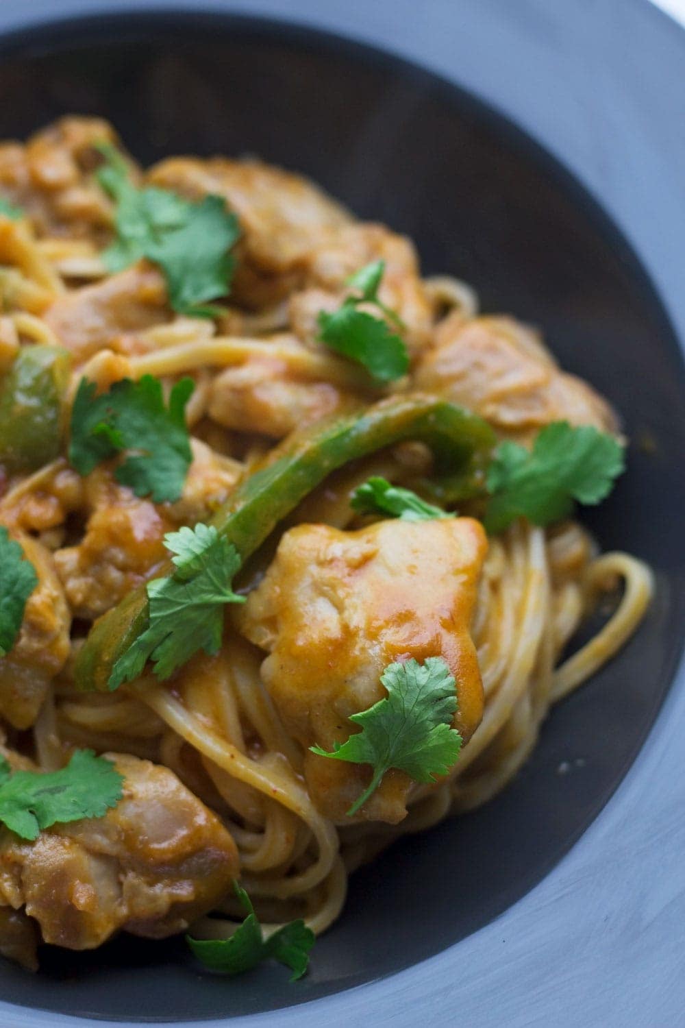 This peanut chicken is a quick weeknight recipe that tastes amazing. Serve over rice or noodles for an easy family dinner.