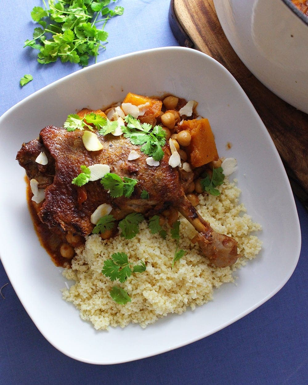 Duck Tagine With Chickpeas and Butternut Squash • The Cook Report