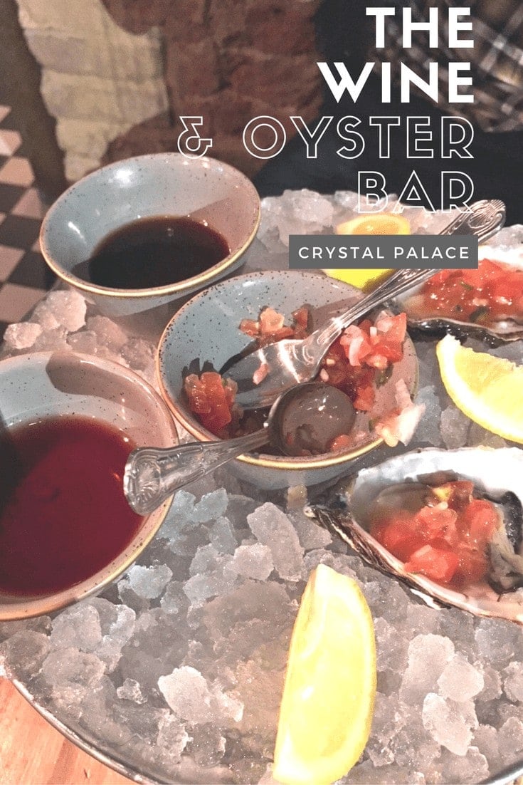 We visited the new Wine & Oyster Bar in Crystal Palace to try Oysters for the first time and sample their wine and charcuterie.