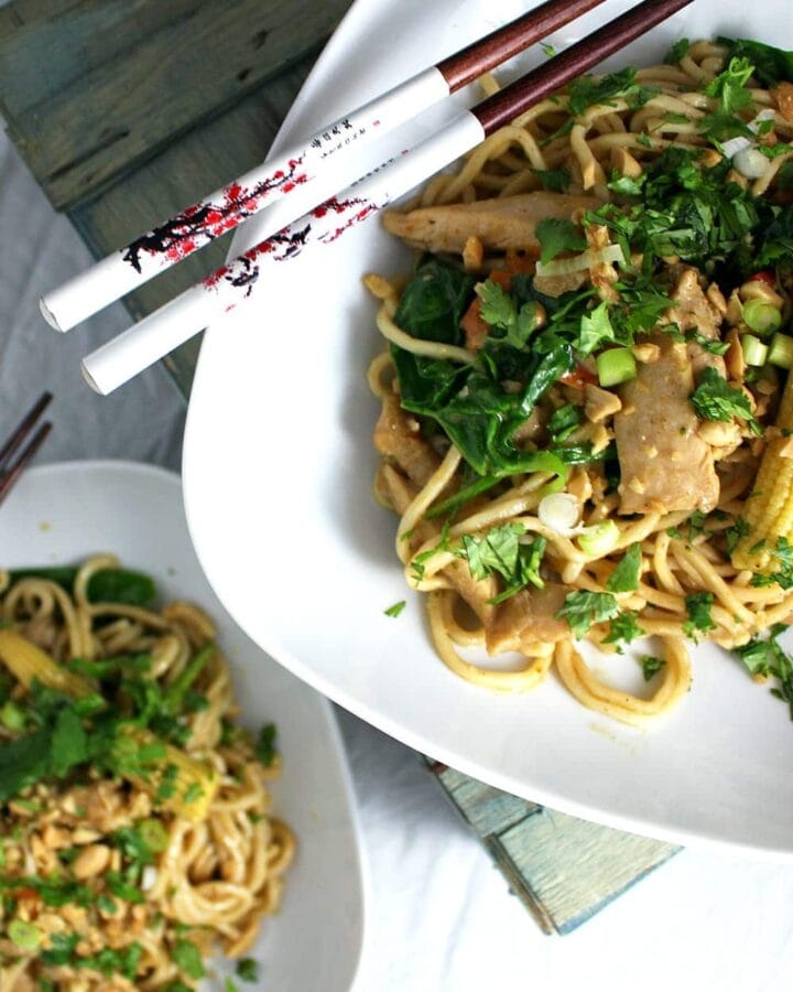 Satay Chicken Stir Fry Recipe • The Cook Report