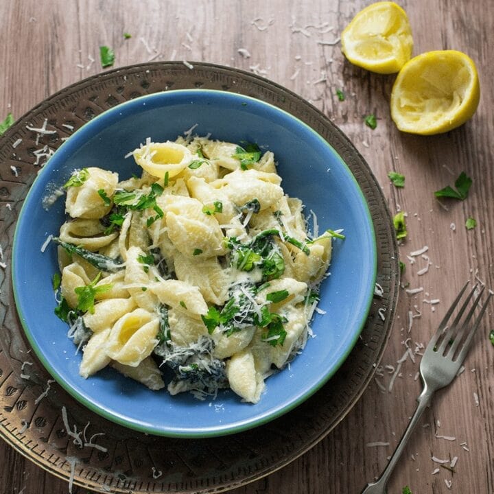 Lemon Garlic Sour Cream Pasta • The Cook Report