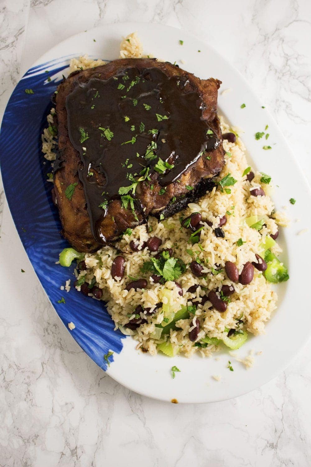 These sticky oven baked Cajun pork ribs are the perfect autumn dinner. Made with a brown sugar and spice dry rub and cooked in a flavourful braising liquid.