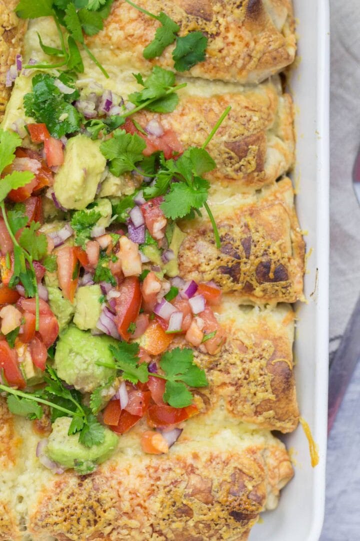 Easy Chipotle Chilli Beef Enchiladas • The Cook Report