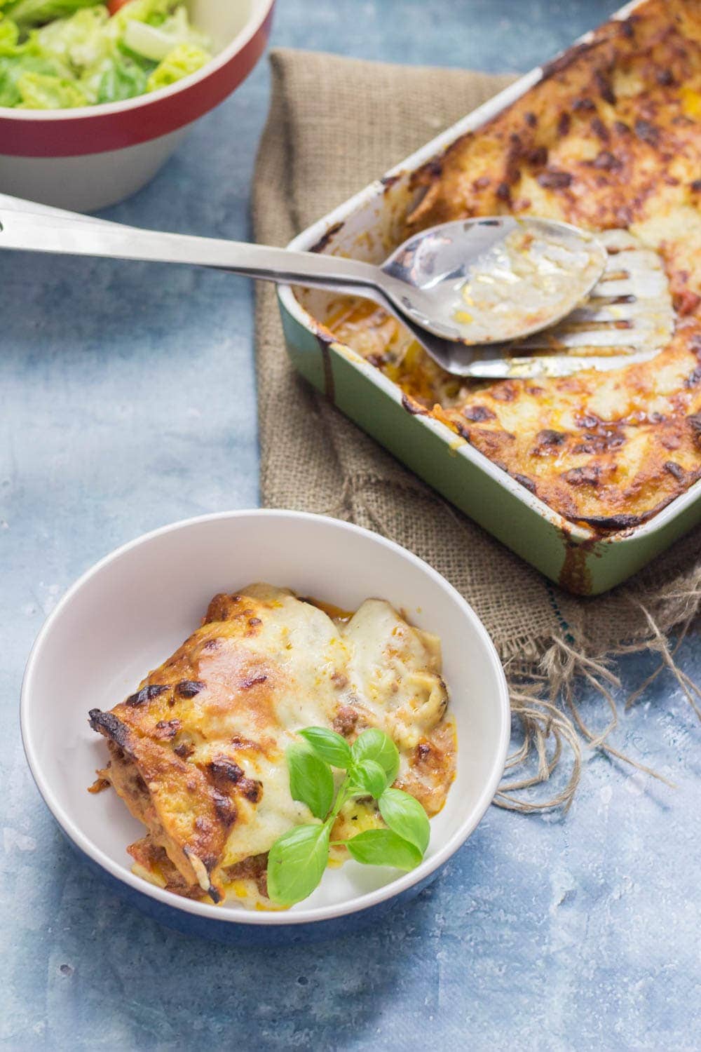 This recipe for a homemade classic beef lasagne is definitely worth the effort. There's nothing quite like a lasagne made from scratch!