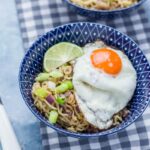 15 Minute Soy Peanut Noodles. These soy peanut noodles are ridiculously easy to make and are on the table in 15 minutes! Even better, you'll probably already have most of the ingredients on hand. #noodles #recipe #asianfood #peanutnoodles