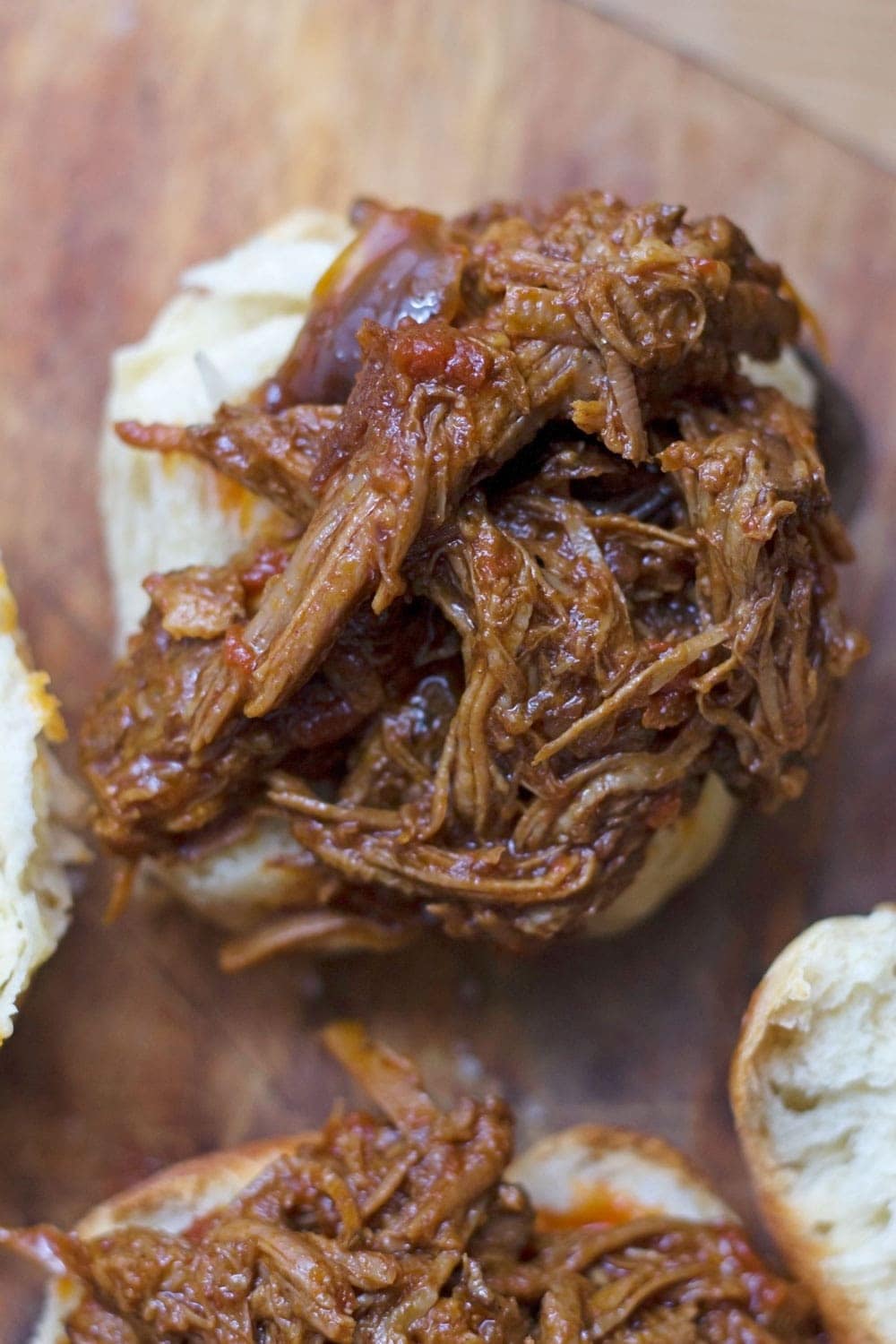 Spicy Slow Cooker Pulled Beef Brisket The Cook Report