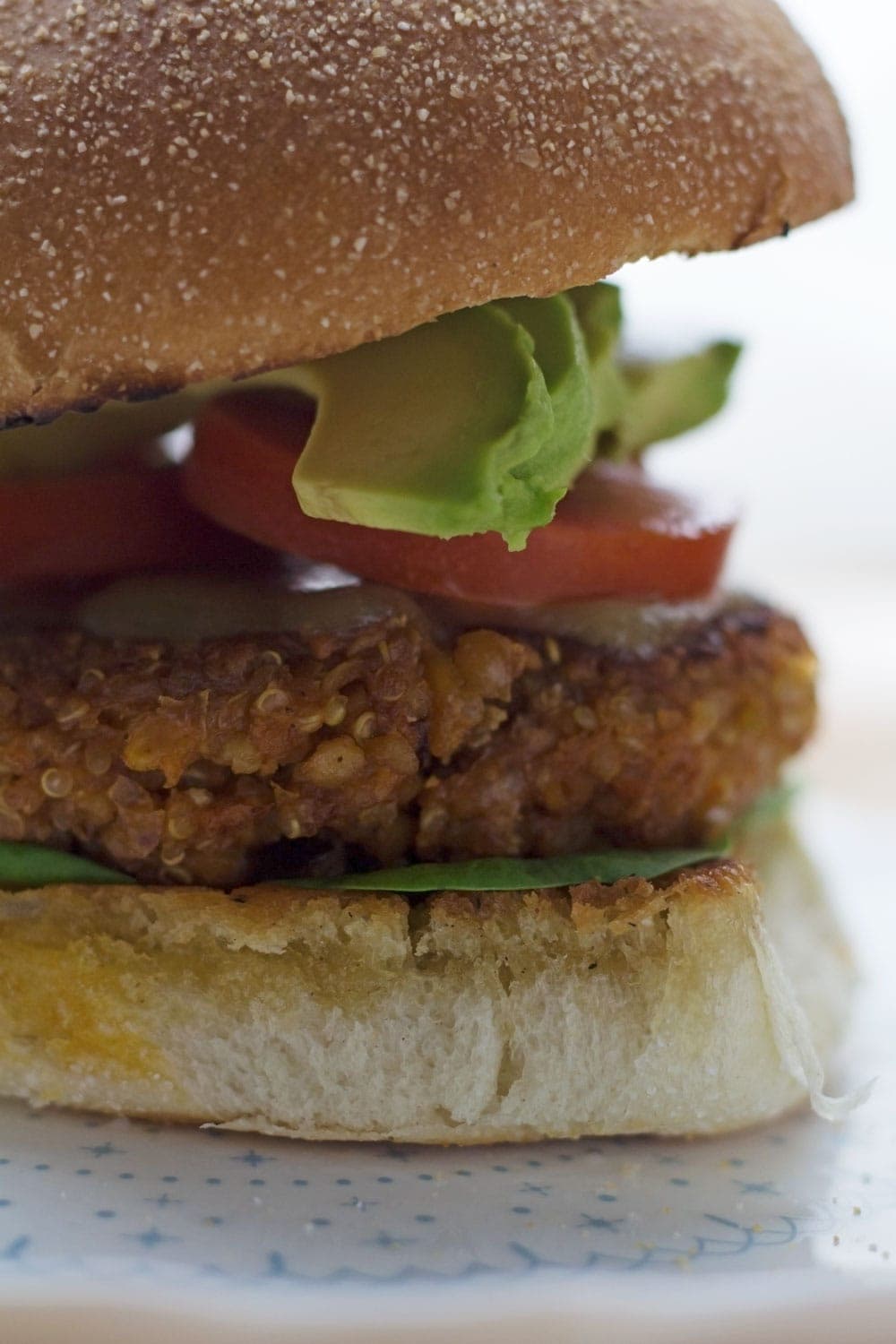 These chickpea quinoa veggie burgers are the perfect summer treat. Even meat lovers will adore these healthy, filling burgers.