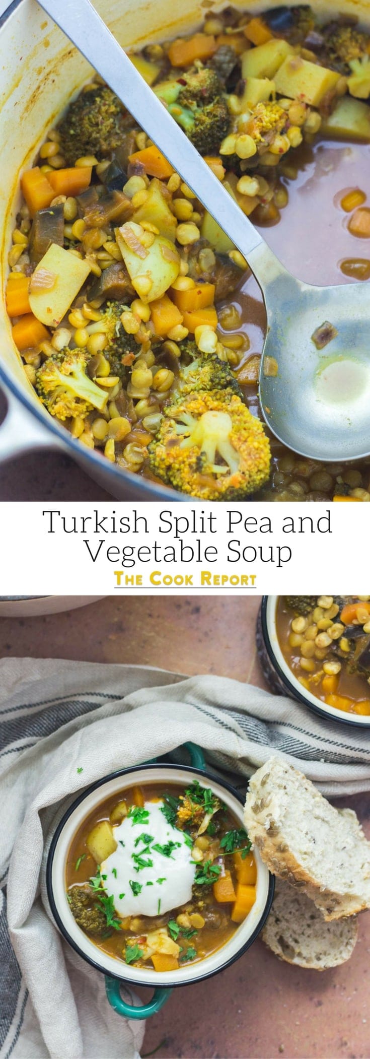 Turkish Split Pea and Vegetable Soup • The Cook Report