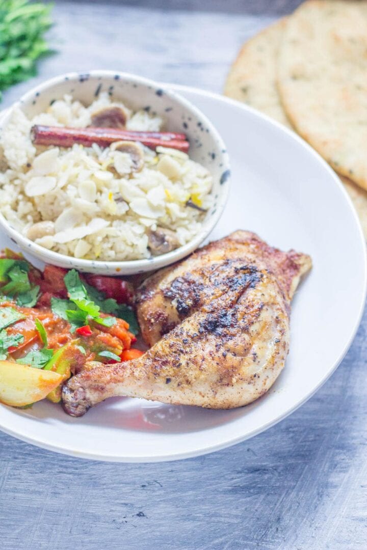 Asian Roasted Spatchcock Chicken with Noodle Salad • The Cook Report