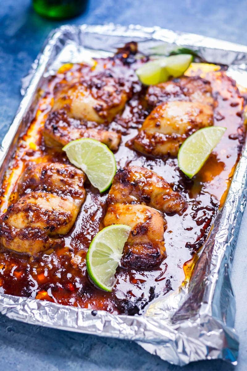 Quick & Easy Honey Chipotle Chicken. This honey chipotle chicken is the perfect combination of sweet and spicy. It's so easy to make and is super versatile, serve it in wraps, sandwiches or with salad...the possibilities are endless! #honey #chipotle #chicken #recipe