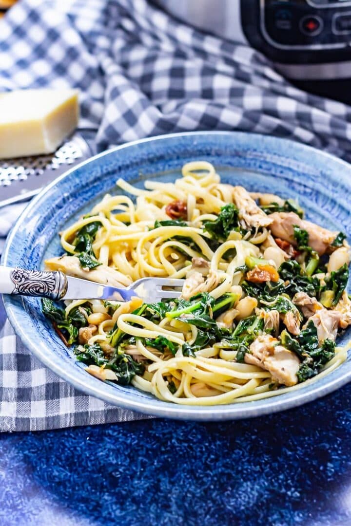 Pressure Cooker Chicken Casserole with Kale & White Beans • The Cook Report