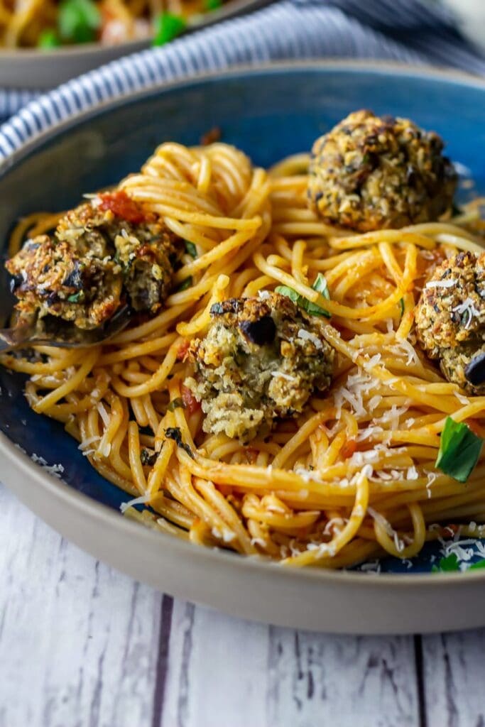 Vegetarian Spaghetti and Meatballs • The Cook Report
