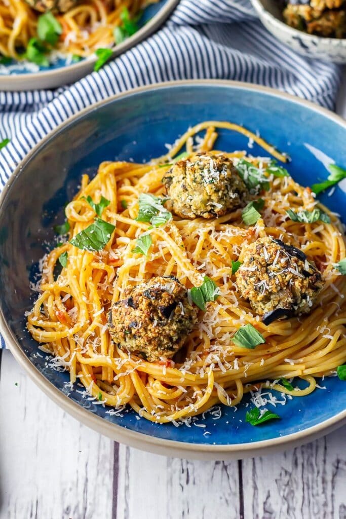Vegetarian Spaghetti and Meatballs • The Cook Report