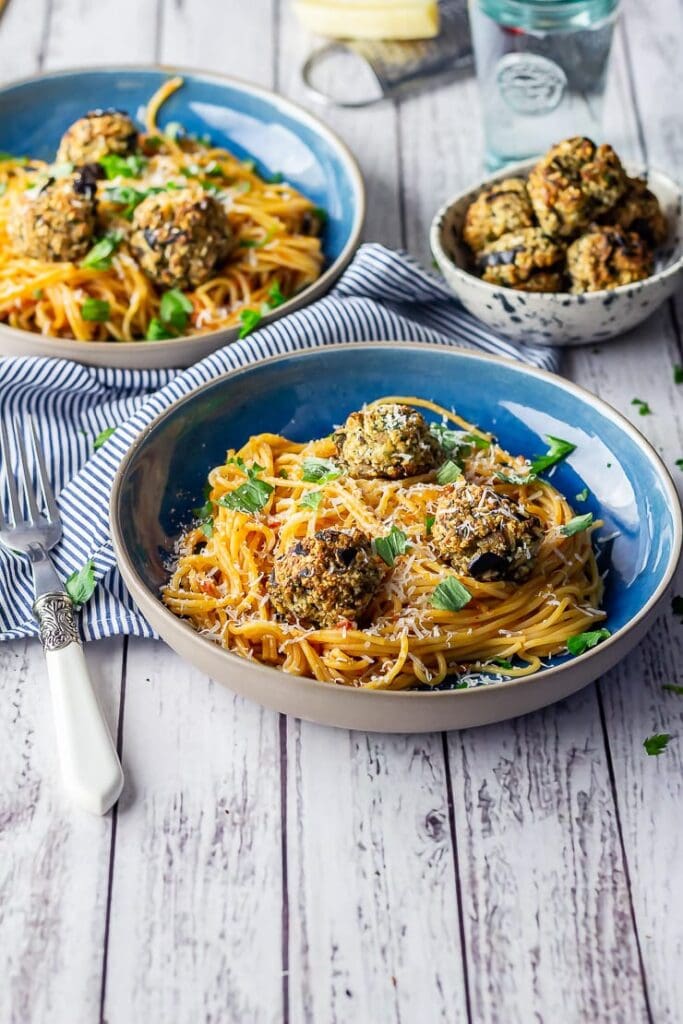 Vegetarian Spaghetti and Meatballs • The Cook Report