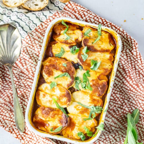 Healthy Halloumi Bake With Aubergine The Cook Report