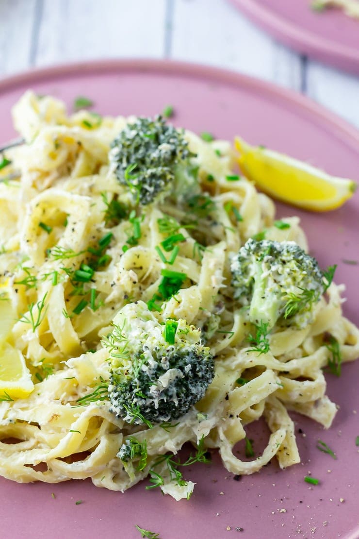 15 Minute Salmon Pasta with Broccoli • The Cook Report