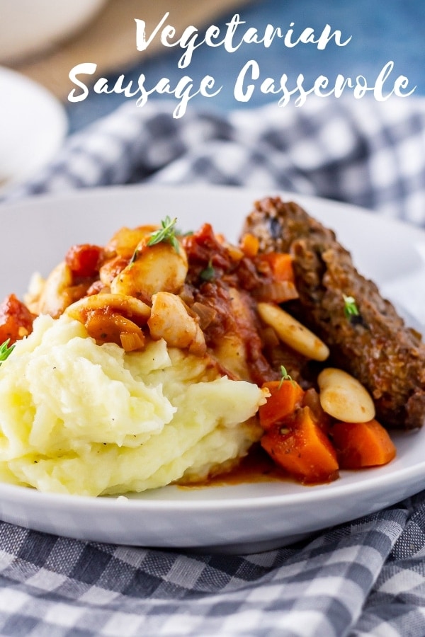 Vegetarian Sausage Casserole • The Cook Report