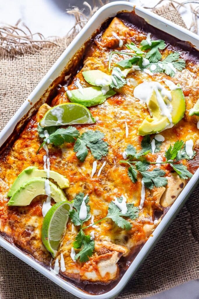 Vegetarian Enchiladas with Quinoa • The Cook Report