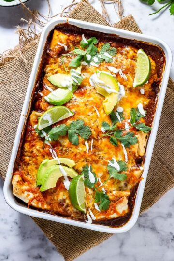 Vegetarian Enchiladas with Quinoa • The Cook Report