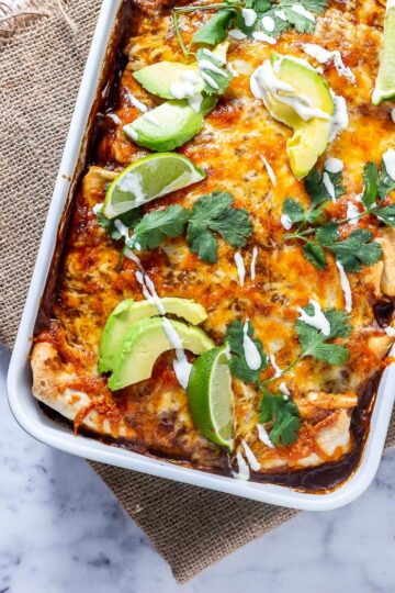 Vegetarian Enchiladas with Quinoa • The Cook Report