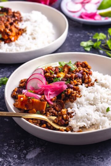 Veggie Chilli with Lentils & Sweet Potato • The Cook Report