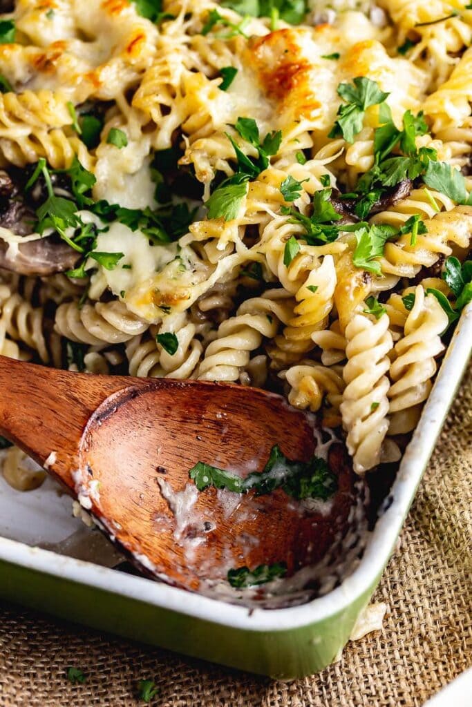 Creamy Mushroom Pasta Bake • The Cook Report