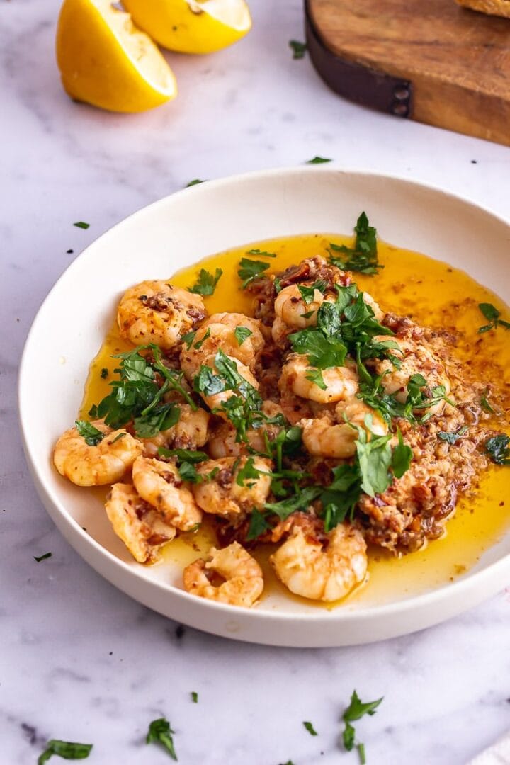 Chilli Prawns with Tomato Butter & Aleppo Pepper • The Cook Report