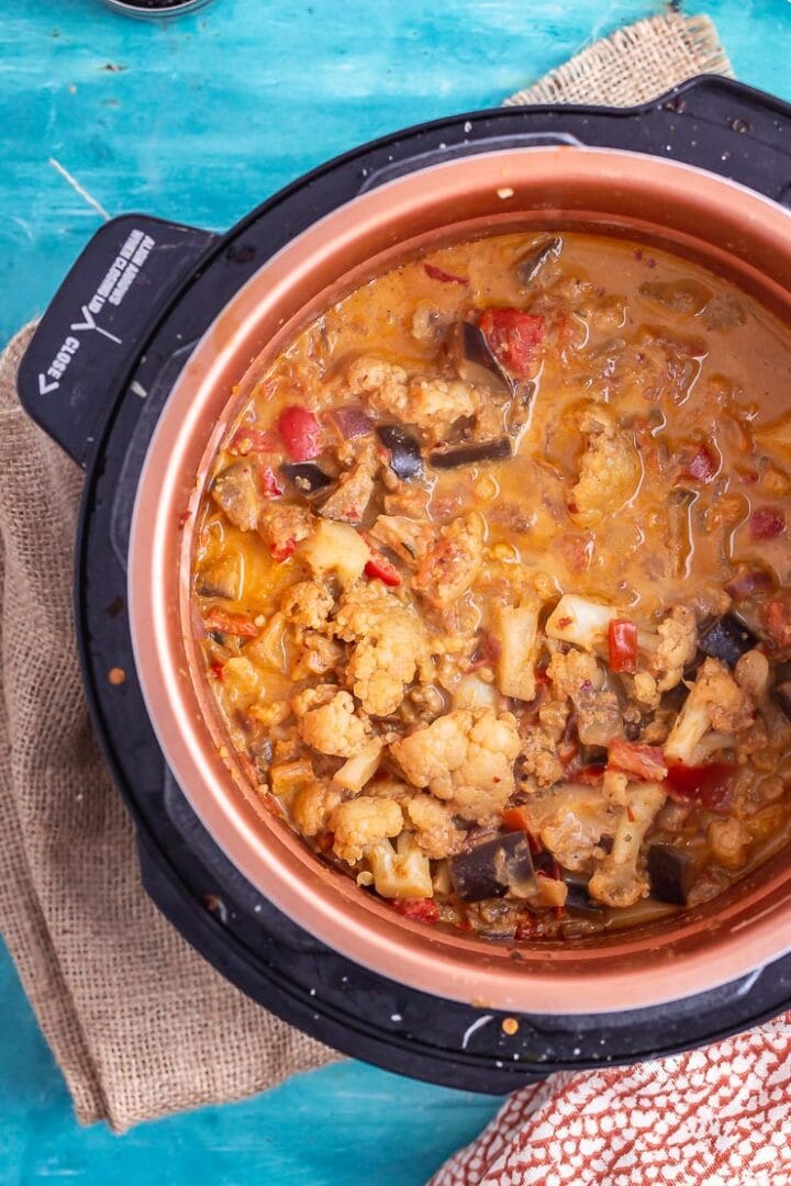 Pressure Cooker Vegetable Curry • The Cook Report