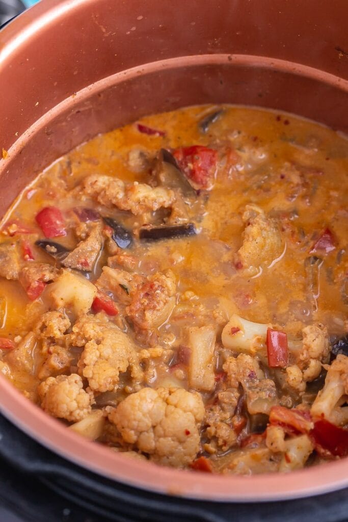 Pressure Cooker Vegetable Curry • The Cook Report