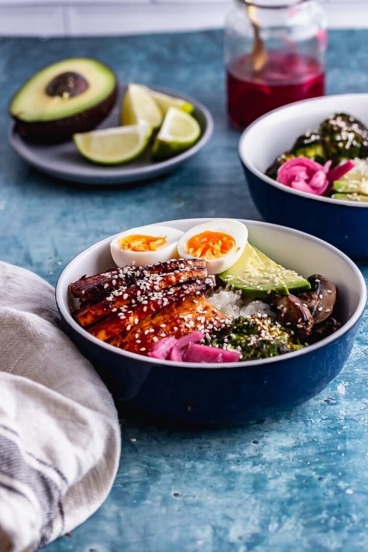Baked Tofu Bowl with Gochujang • The Cook Report