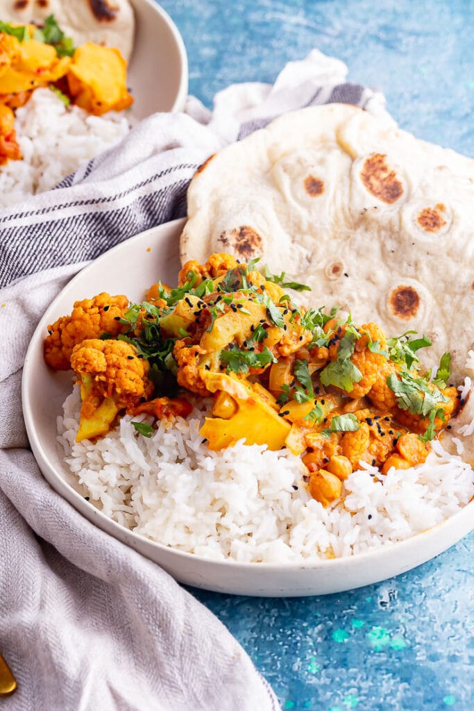 Creamy Cauliflower Chickpea Curry • The Cook Report