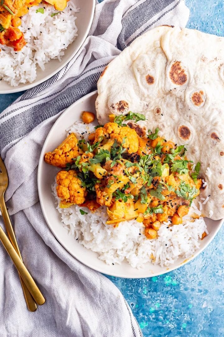 Creamy Cauliflower Chickpea Curry • The Cook Report