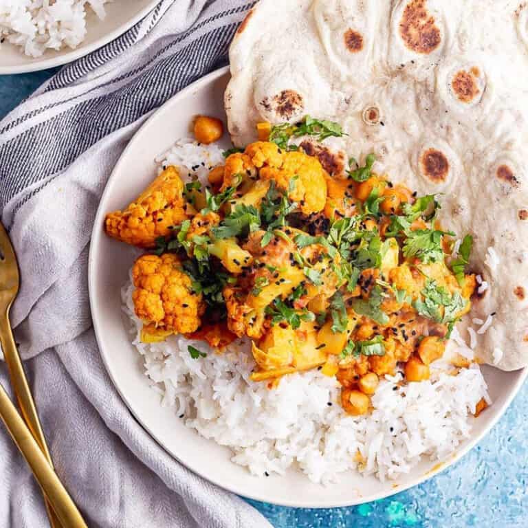 Creamy Cauliflower Chickpea Curry • The Cook Report