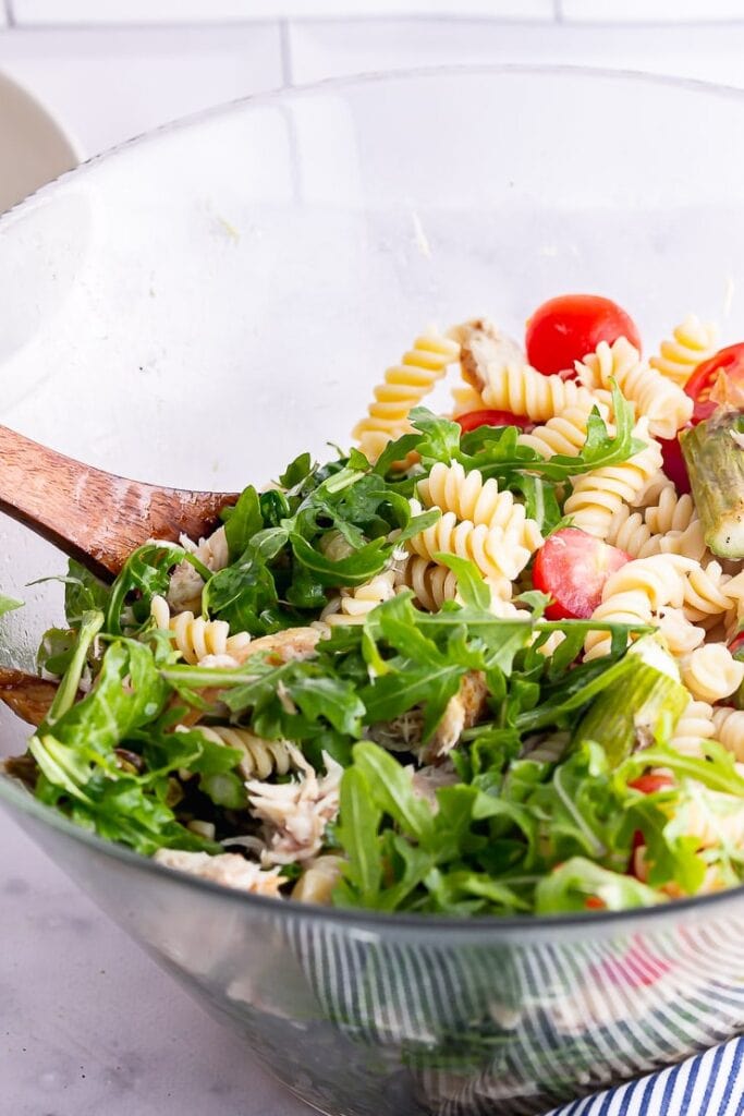 Mackerel Pasta Salad with Asparagus • The Cook Report