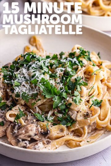 15 Minute Mushroom Tagliatelle • The Cook Report