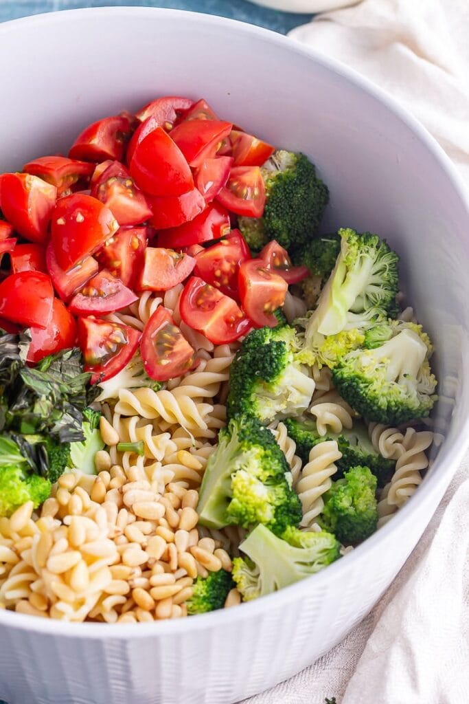 Vegan Pasta Salad with Creamy Tahini Sauce • The Cook Report