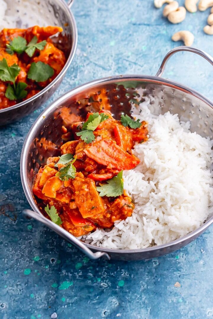 Tofu Curry with Cashew Coconut Sauce • The Cook Report