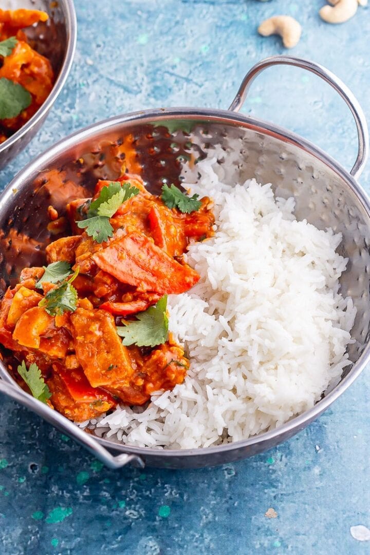 Tofu Curry with Cashew Coconut Sauce • The Cook Report