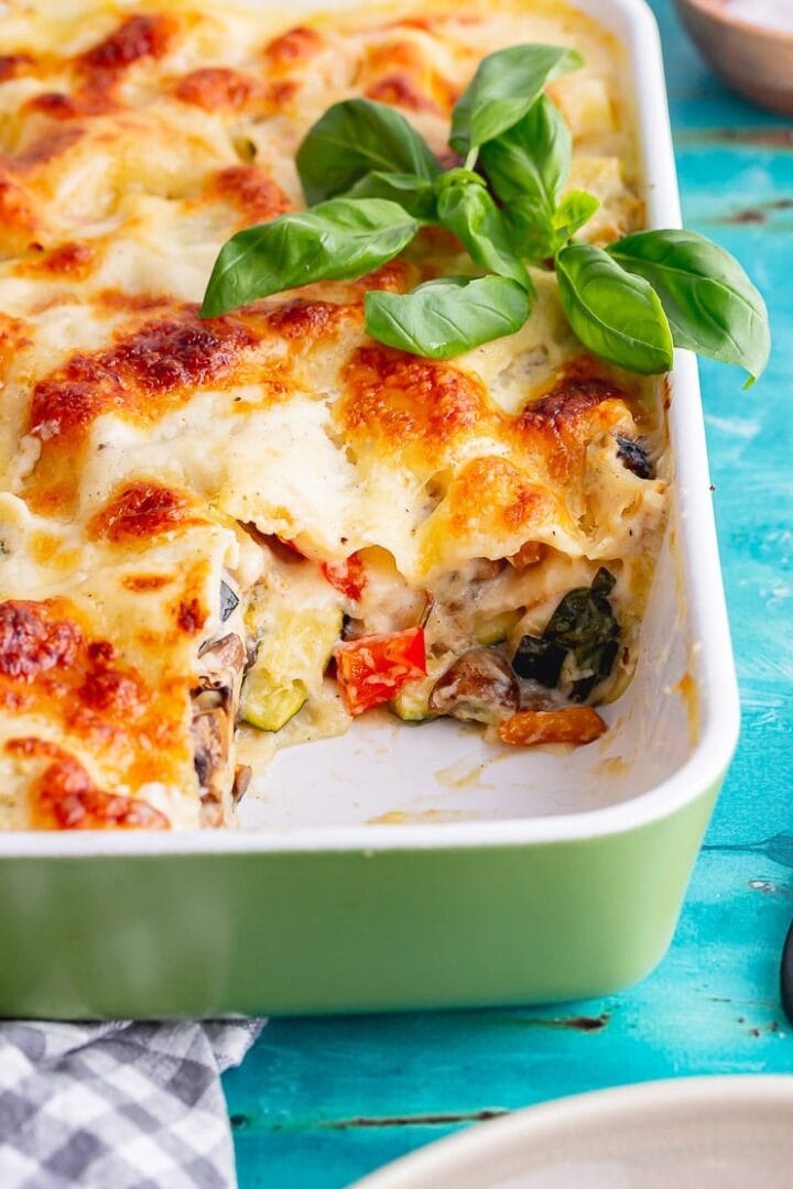 Roasted Vegetable Lasagne • The Cook Report