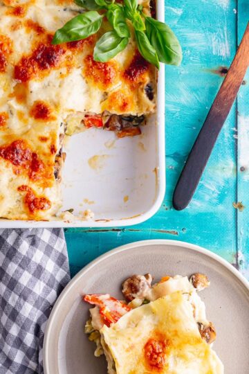 Roasted Vegetable Lasagne • The Cook Report