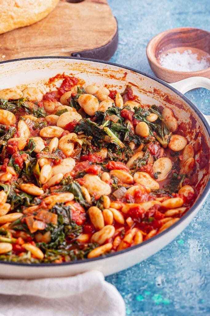 Smoky Bean Stew with Kale • The Cook Report