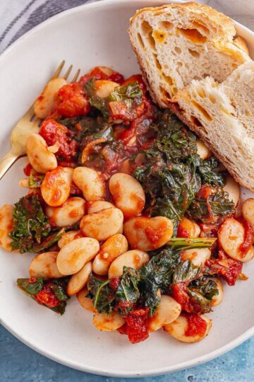 Smoky Bean Stew with Kale • The Cook Report