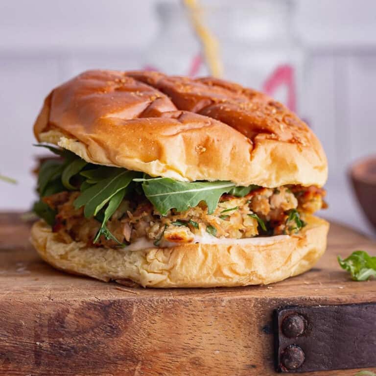 Tuna Burgers with Smoked Paprika Mayo • The Cook Report