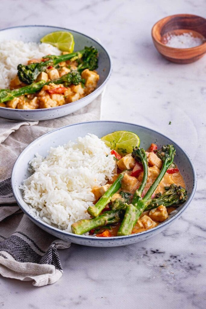 Peanut Curry with Tofu & Broccoli • The Cook Report