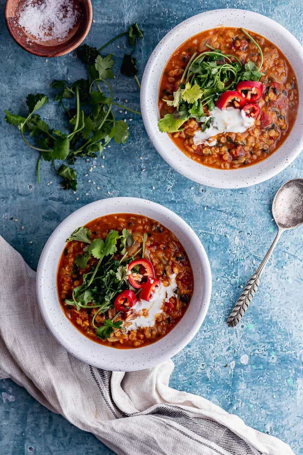 Spicy Lentil Soup with Coconut • The Cook Report