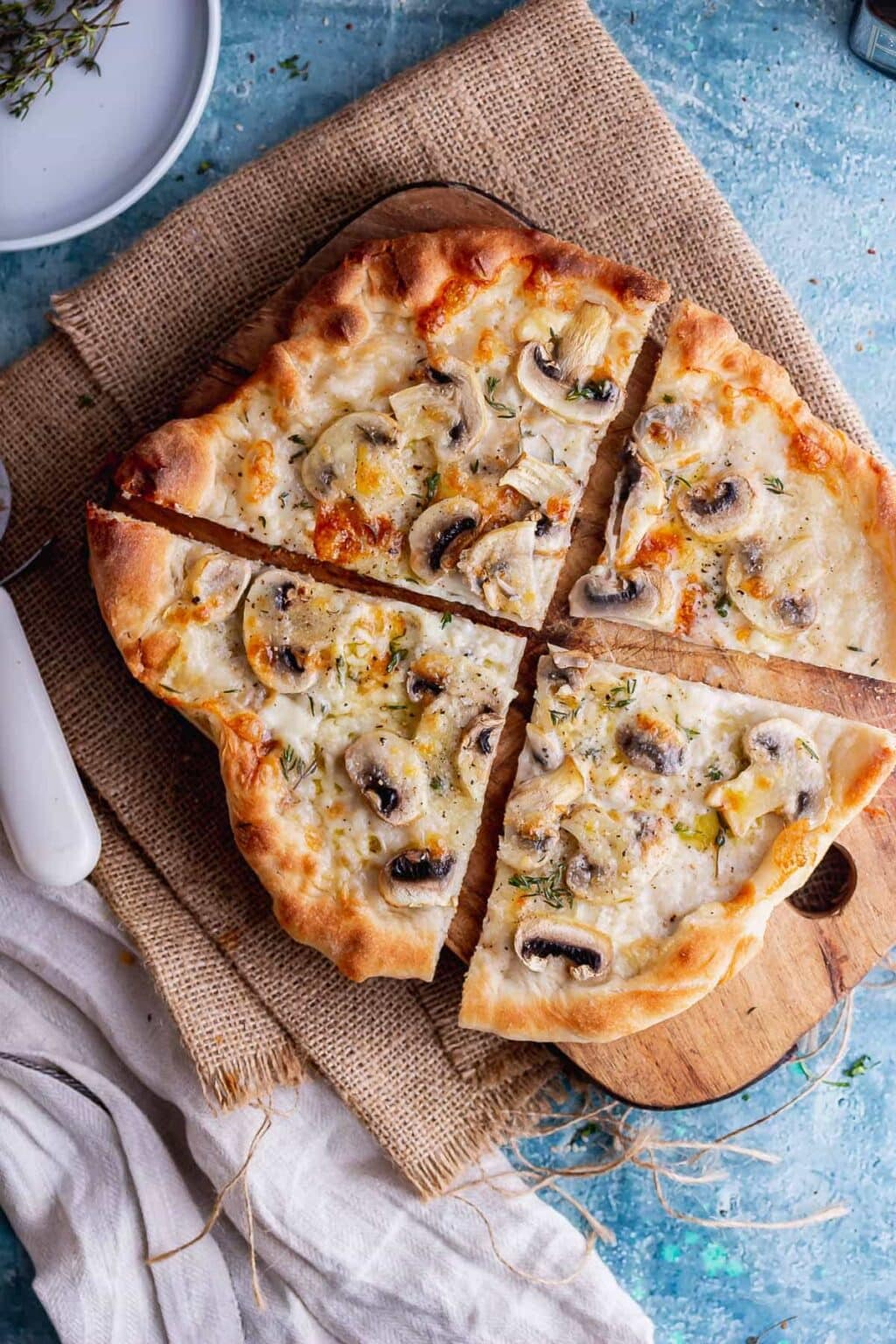 Skillet Truffle Mushroom Pizza • The Cook Report