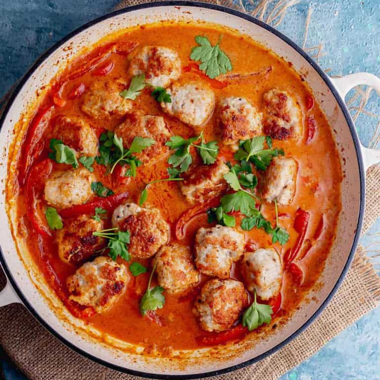 Meatball Curry with Creamy Coconut Sauce • The Cook Report