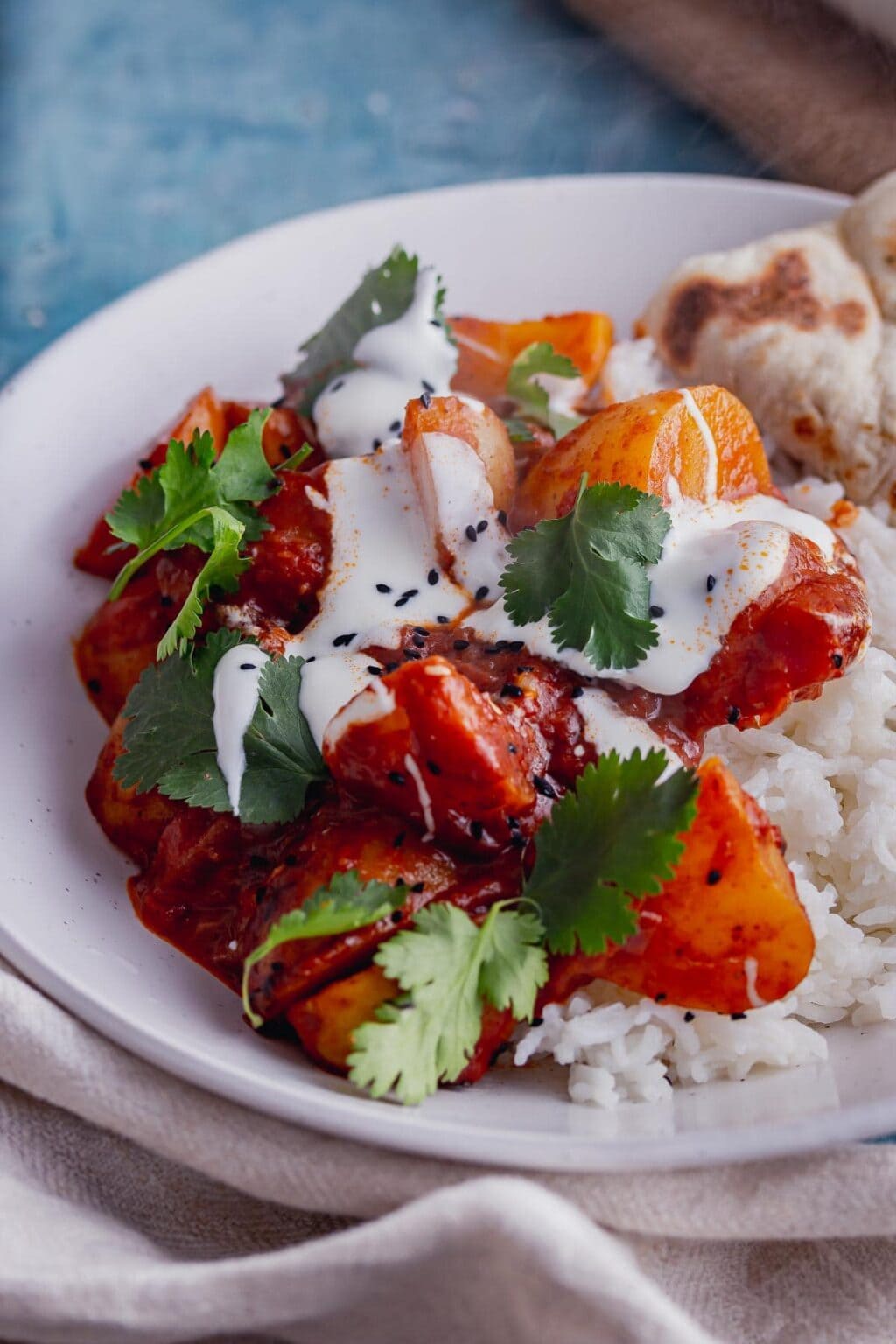 Potato Curry with Creamy Tomato Sauce • The Cook Report