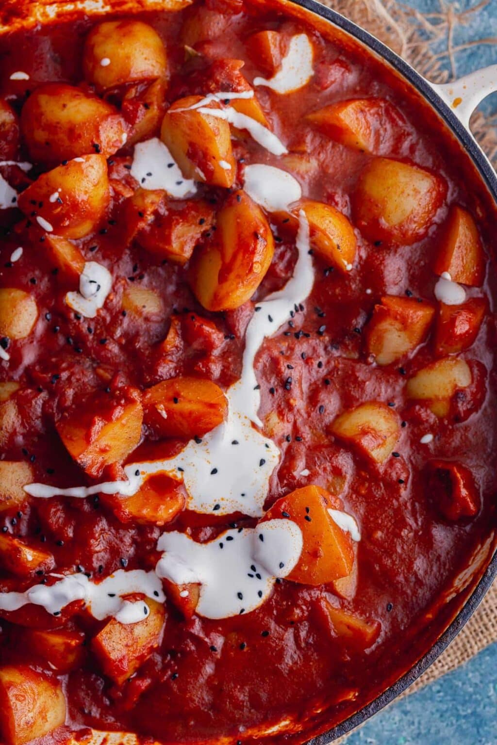 Potato Curry with Creamy Tomato Sauce • The Cook Report