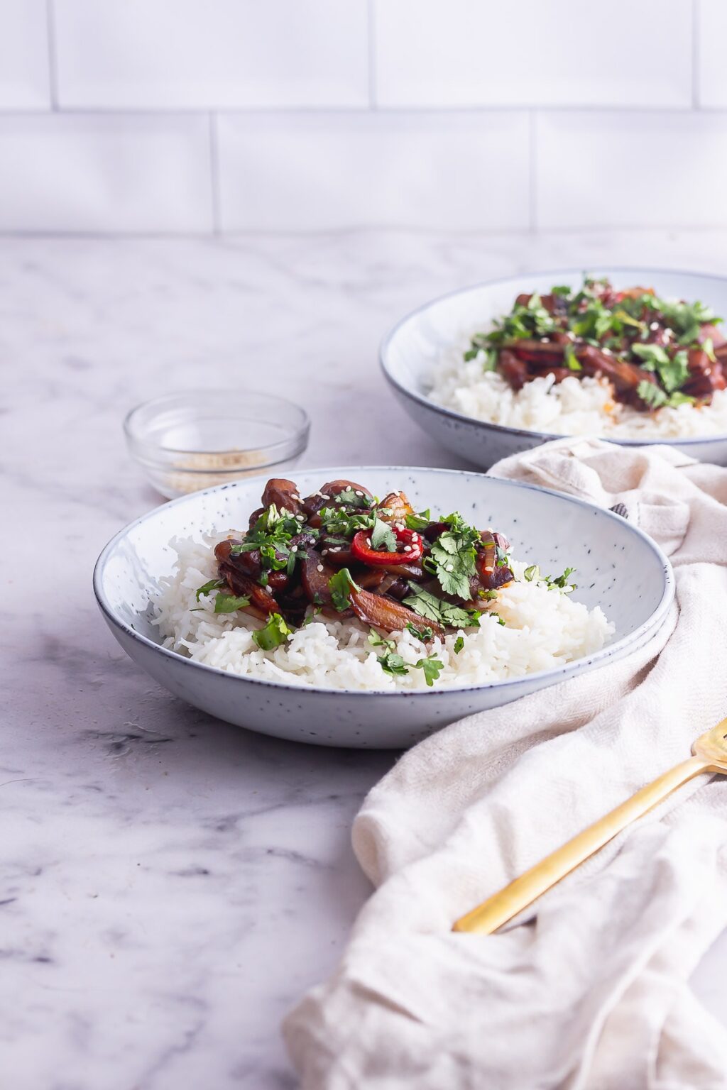 Stir Fried Aubergine with Chilli • The Cook Report